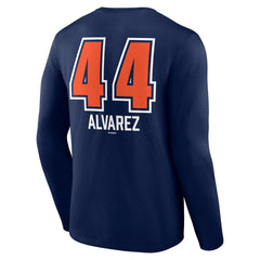 Yordan Alvarez Houston Astros Fastball Player Name & Number Long Sleeve T-Shirt Online