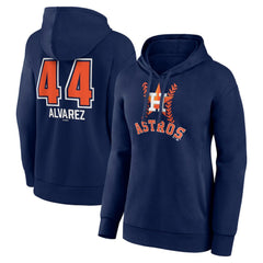 Yordan Alvarez Houston Astros Women's Fastball Player Name & Number Pullover Hoodie Online