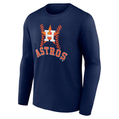 Jose Altuve Houston Astros Fastball Player Name & Number Long Sleeve T-Shirt Clearance