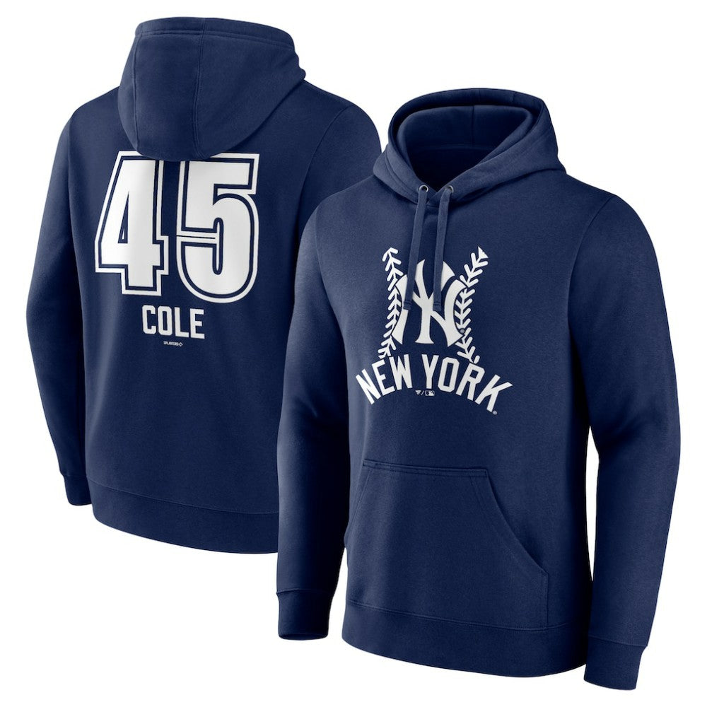 Gerrit Cole New York Yankees Fastball Player Name & Number Pullover Hoodie Sale