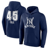 Gerrit Cole New York Yankees Fastball Player Name & Number Pullover Hoodie Sale