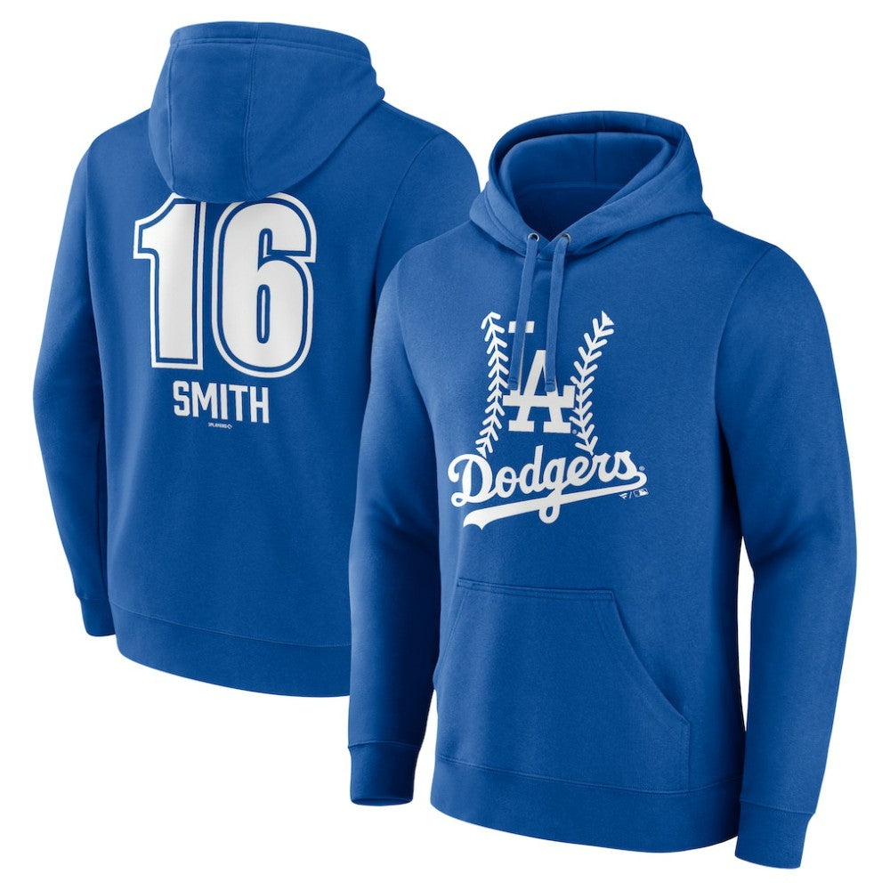 Will Smith Los Angeles Dodgers Fastball Player Name & Number Pullover Hoodie Near Me