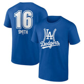 Will Smith Los Angeles Dodgers Fastball Player Name & Number T-Shirt Near Me