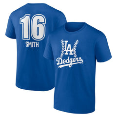 Will Smith Los Angeles Dodgers Fastball Player Name & Number T-Shirt Near Me