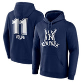 Anthony Volpe New York Yankees Fastball Player Name & Number Pullover Hoodie for sale
