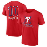 J.T. Realmuto Philadelphia Phillies Fastball Player Name & Number T-Shirt On Sale