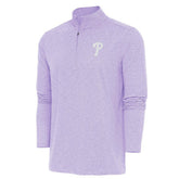 Philadelphia Phillies Antigua Hunk Quarter-Zip Top Near Me