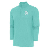 San Diego Padres Antigua Hunk Quarter-Zip Top On Sale