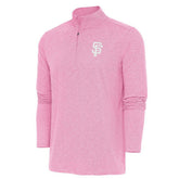San Francisco Giants Antigua Hunk Quarter-Zip Top Lifestyle
