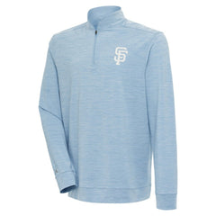 San Francisco Giants Antigua Bright Quarter-Zip Pullover Top Online