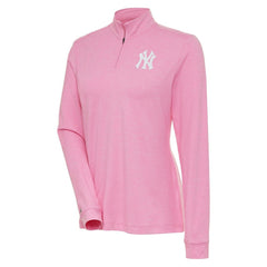 New York Yankees Antigua Women's Mentor Quarter-Zip Pullover Top Sale