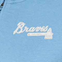 Atlanta Braves Antigua Women's Mentor Quarter-Zip Pullover Top Near Me