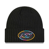 New York Jets New Era 2024 NFL Crucial Catch Cuffed Knit Hat Black - NFL