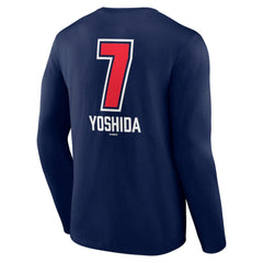 Masataka Yoshida Boston Red Sox Fastball Player Name & Number Long Sleeve T-Shirt On Sale