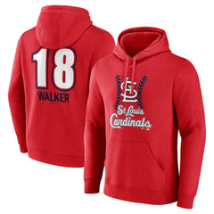 Jordan Walker St. Louis Cardinals Fastball Player Name & Number Pullover Hoodie Clearance