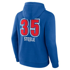 Justin Steele Chicago Cubs Fastball Player Name & Number Pullover Hoodie Clearance