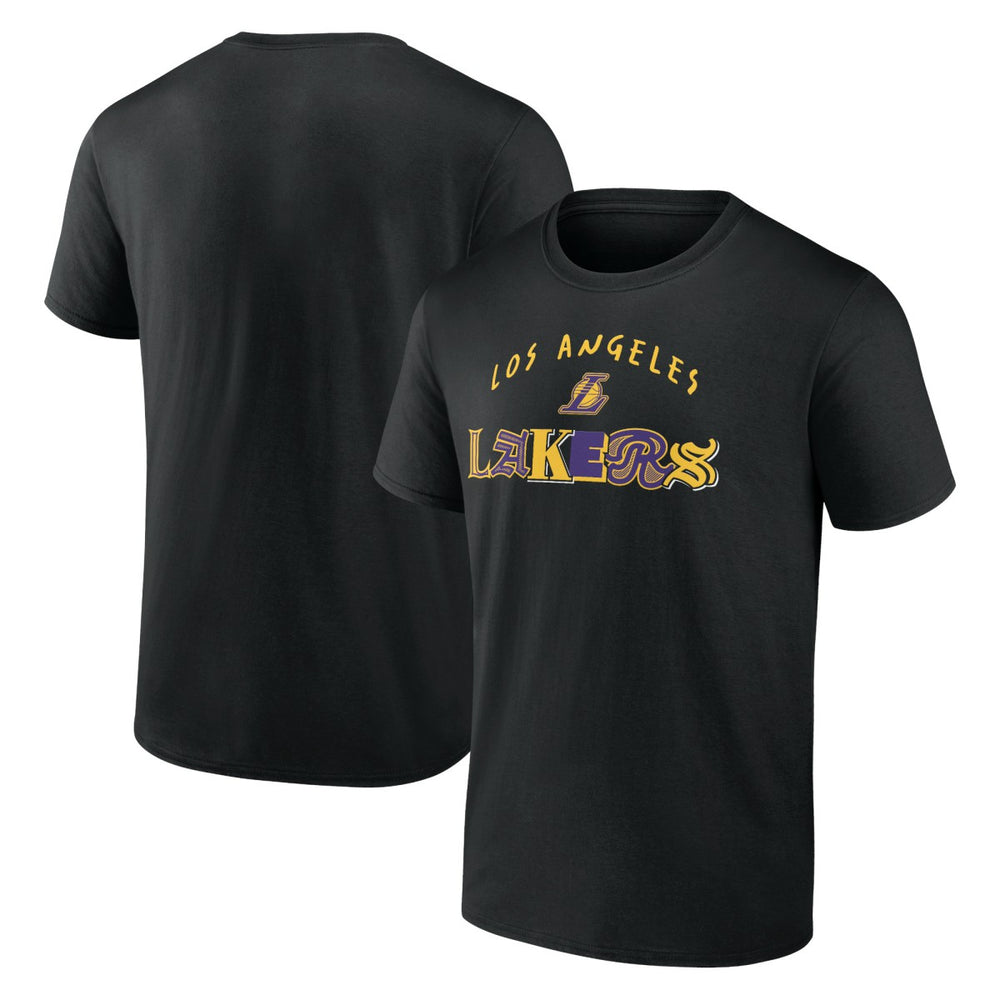 NBA - Los Angeles Lakers Graffiti Arch T-Shirt - Black