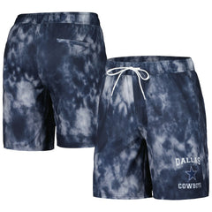 Dallas Cowboys G-III Extreme Change Up Volley Swim Trunks Navy - NFL