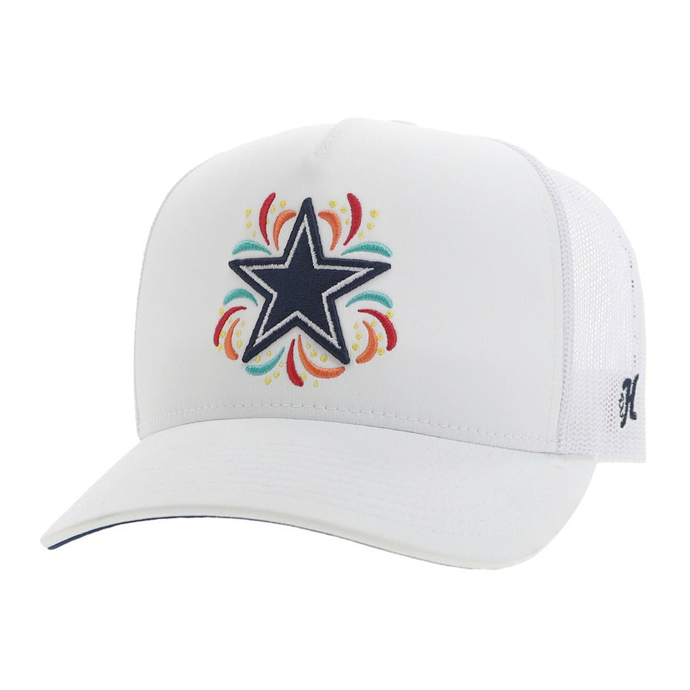 Dallas Cowboys HOOey NFL Fiesta Adjustable Trucker Hat – White - NFL