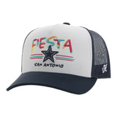 Dallas Cowboys HOOey NFL Fiesta Adjustable Trucker Hat – White/Navy - NFL