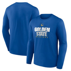 NBA - Golden State Warriors Pick & Roll Coverage Long Sleeve T-Shirt - Royal