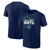 NBA - Minnesota Timberwolves Pick & Roll Coverage T-Shirt - Navy