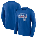 NBA - Philadelphia 76ers Pick & Roll Coverage Long Sleeve T-Shirt - Royal