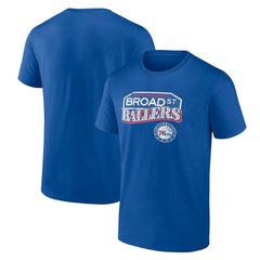 NBA - Philadelphia 76ers Pick & Roll Coverage T-Shirt - Royal