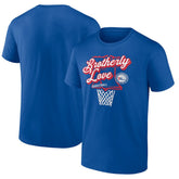 NBA - Philadelphia 76ers Half Court Offense T-Shirt - Royal