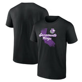 NBA - Sacramento Kings Pick & Roll Coverage T-Shirt - Black