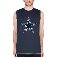 Dallas Cowboys New Era Muscle Tank Top Navy - NFL