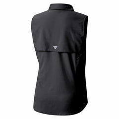 Tampa Bay Buccaneers Women's PFG Tamiami Omni-Shade Sleeveless Button-Up Shirt Black - Columbia
