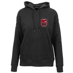Chicago Blackhawks Levelwear Women's Retro Adorn Pullover Hoodie Black