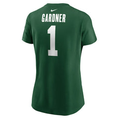 Sauce Gardner New York Jets Women's Player Name & Number T-Shirt Green - Nike