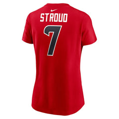 C.J. Stroud Houston Texans Women's Player Name & Number T-Shirt Red - Nike