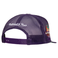Mitchell & Ness - Phoenix Suns Roper Meshback Trucker Snapback Hat - Purple
