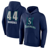 Julio Rodríguez Seattle Mariners Name & Number Fastball Pullover Hoodie Clearance