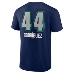 Julio Rodríguez Seattle Mariners Name & Number Fastball T-Shirt for sale