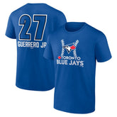Vladimir Guerrero Jr. Toronto Blue Jays Name & Number Fastball T-Shirt for sale
