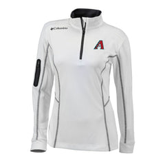 Arizona Diamondbacks Columbia Women's Omni-Wick Shotgun Quarter-Zip Pullover Top Sale