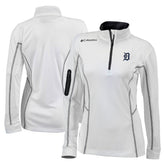 Detroit Tigers Columbia Women's Omni-Wick Shotgun Quarter-Zip Pullover Top Near Me