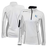 Kansas City Royals Columbia Women's Omni-Wick Shotgun Quarter-Zip Pullover Top On Sale