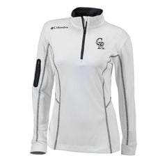 Colorado Rockies Columbia Women's Omni-Wick Shotgun Quarter-Zip Pullover Top Clearance