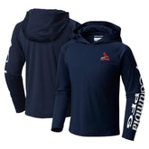 St. Louis Cardinals Columbia Youth Terminal Tackle Long Sleeve Hoodie T-Shirt On Sale
