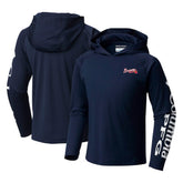 Atlanta Braves Columbia Youth Terminal Tackle Long Sleeve Hoodie T-Shirt for sale