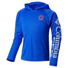 Chicago Cubs Columbia Youth Terminal Tackle Long Sleeve Hoodie T-Shirt Near Me