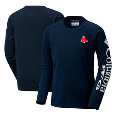 Boston Red Sox Columbia Youth Terminal Tackle Long Sleeve T-Shirt On Sale