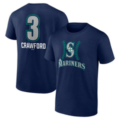 J.P. Crawford Seattle Mariners Name & Number Fastball T-Shirt On Sale