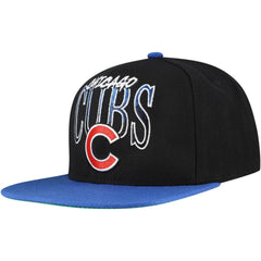 Chicago Cubs Mitchell & Ness Rise Up Snapback Hat for sale