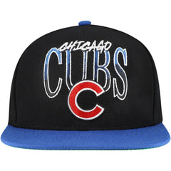 Chicago Cubs Mitchell & Ness Rise Up Snapback Hat for sale